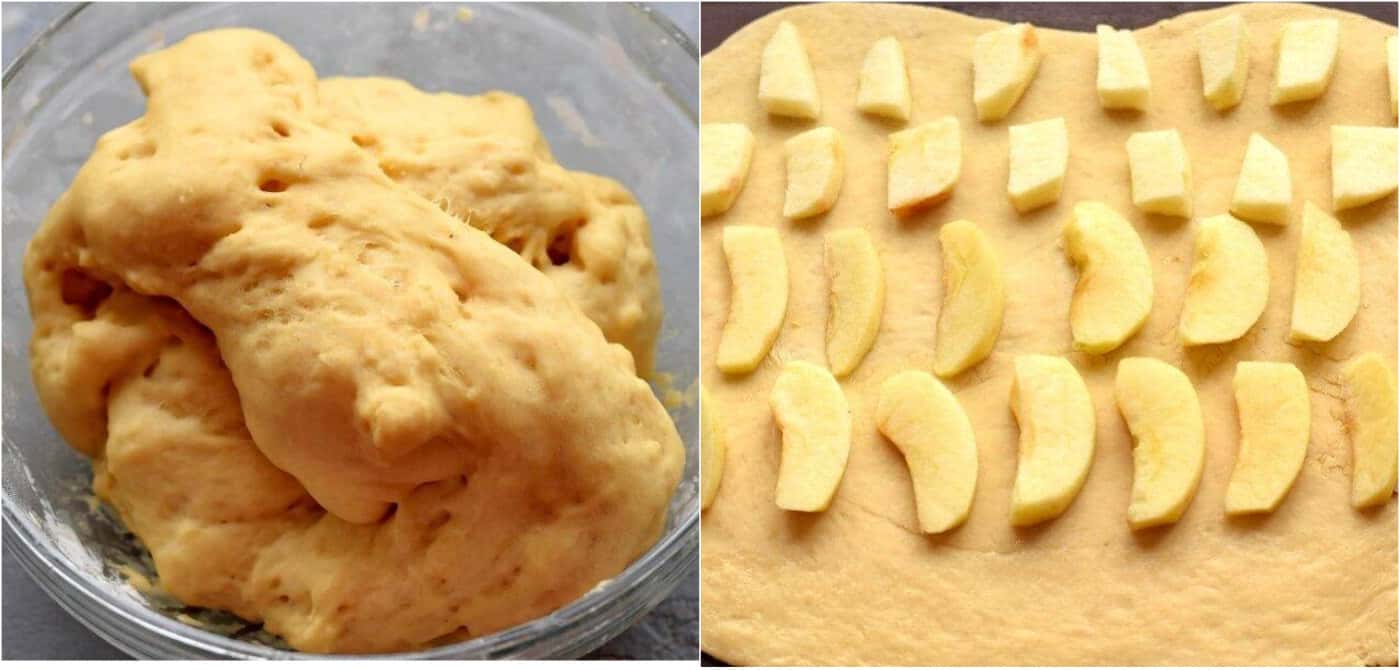 Беру 100 мл. молока, 1 яйце і готую замість оладок, смажені яблучні рулетики “на швидку руку”: вдалий, простенький рецепт випічки до чаю