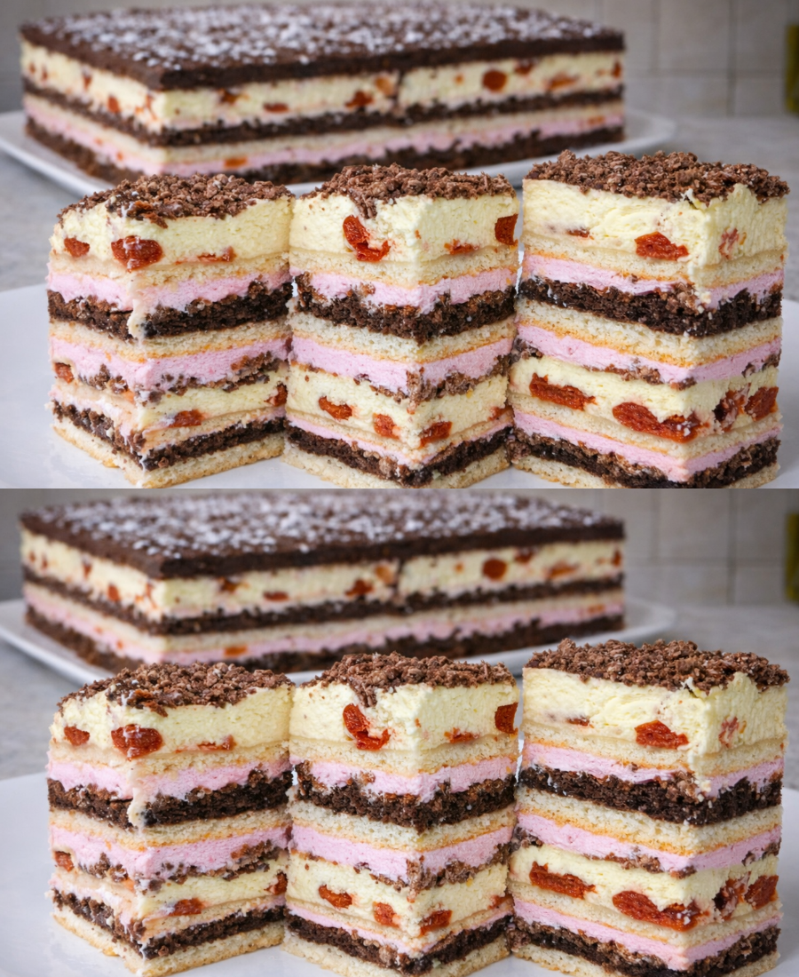 Авторський пляцок від української господині з сиром, маком та вишнями – дуже смачний і виходить достатньо високим