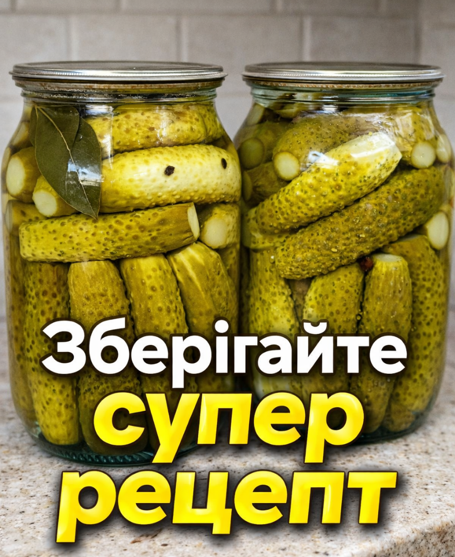 Зберігайте супер рецепт, в сезон, як знайдете! Огірки мариновані по-болгарськи – хрумтять так, що “сусіди чують”