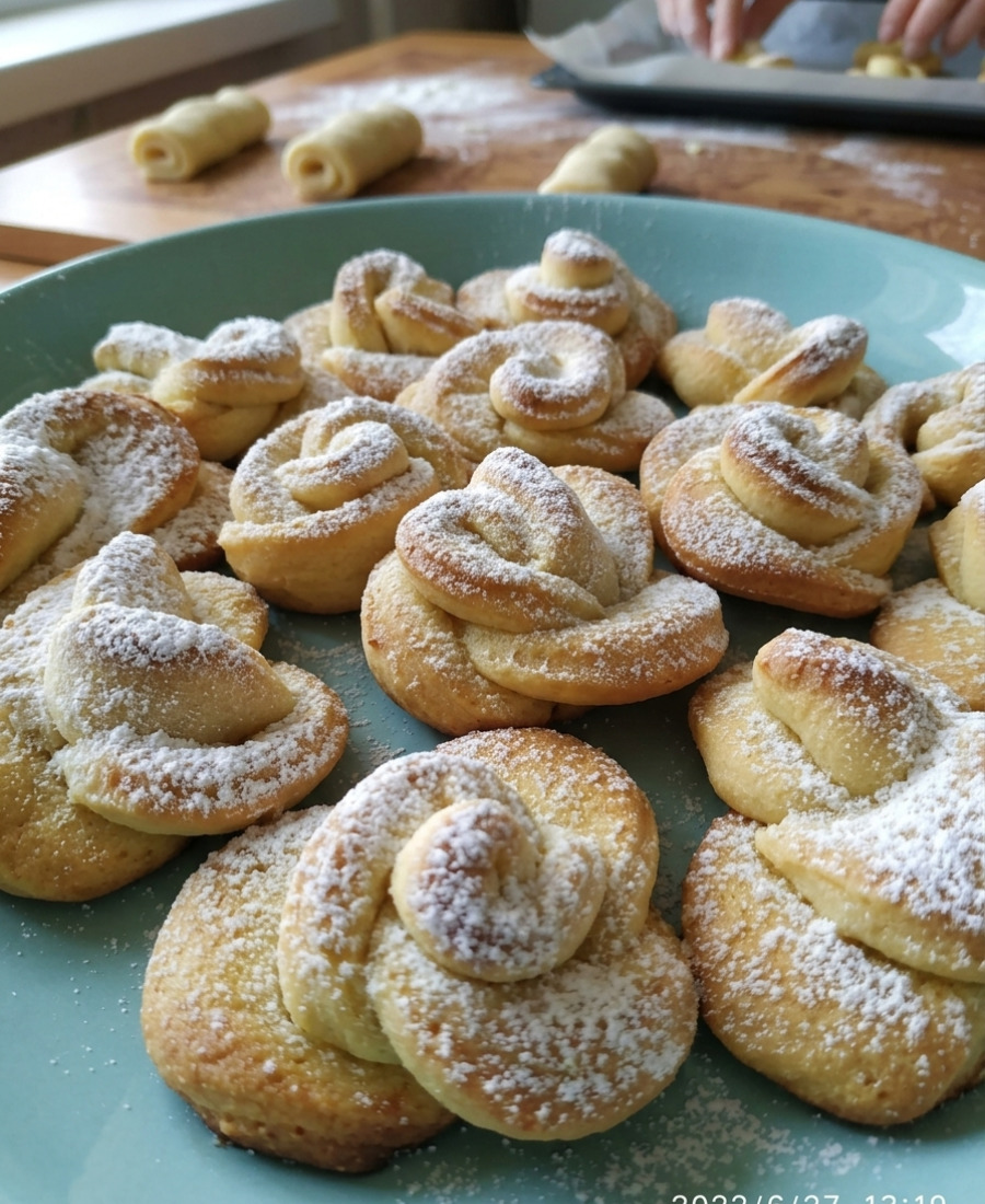 Домашнє сирне печиво до чаю “Троянди” – смачний та перевірений рецепт, рекомендую до приготування