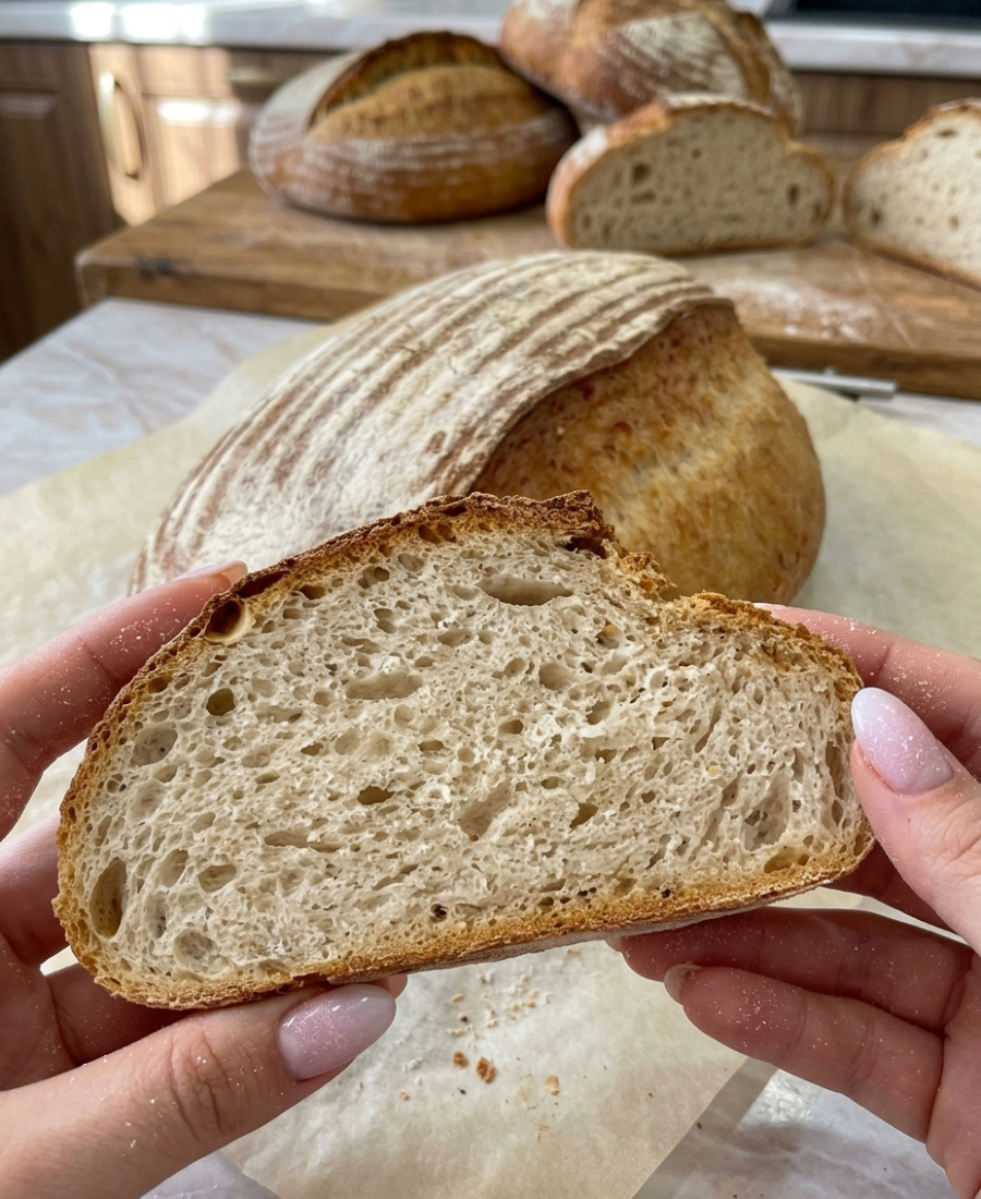 Хліб, як у бабусі! Такий хліб ви можете спекти самі, причому з маленьким вмістом дріжджів – дуже класний рецепт
