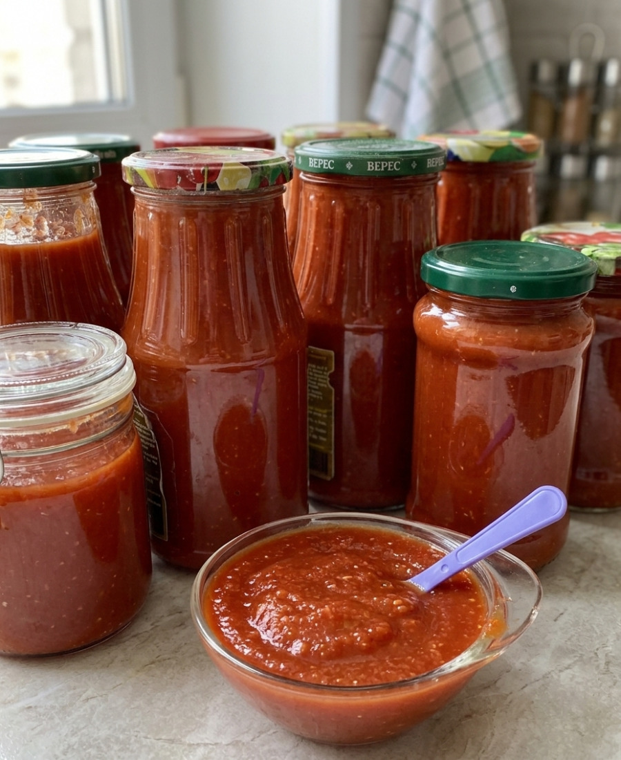 Кетчуп із кабачків на зиму. Спробувавши його один раз, готуватимете постійно і всі проситимуть у вас цей рецепт!
