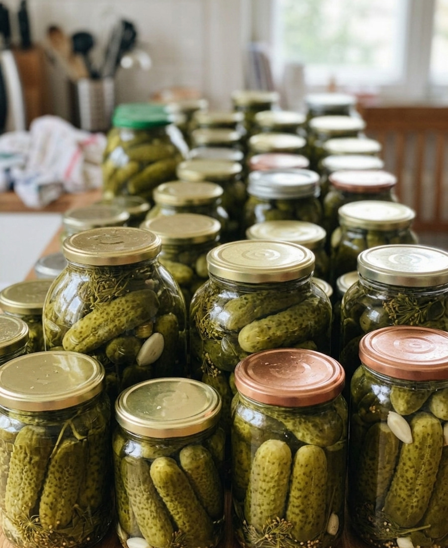 Консервовані хрусткі огірки на зиму! Простий рецепт дуже смачних консервованих огірків