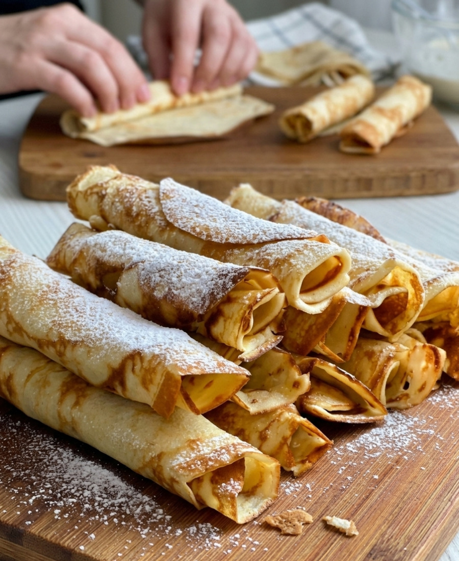 Показую, як приготувати хрусткі вафельні трубочки «як в дитинстві»: рецепт без вафельниці – швидко і смачно дуже