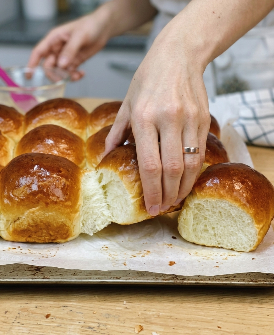 Пишні здобні булочки “Бухти” – неймовірний аромат і смак, як у дитинстві: такі булочки можна спекти і з начинкою і без