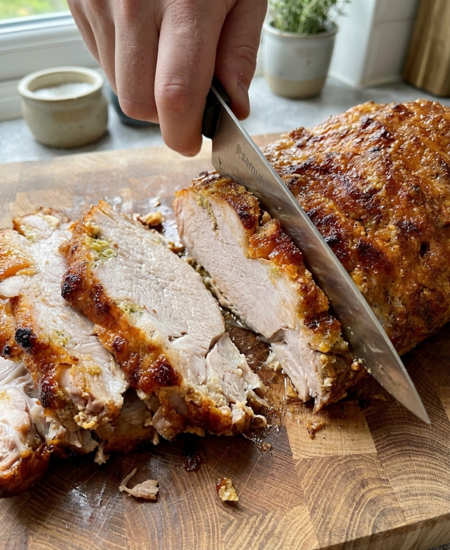 Як я готую соковиту і ароматну свинину в апельсиновому маринаді: м’ясо подаю і в гарячому вигляді, і як холодну закуску – дуже смачно