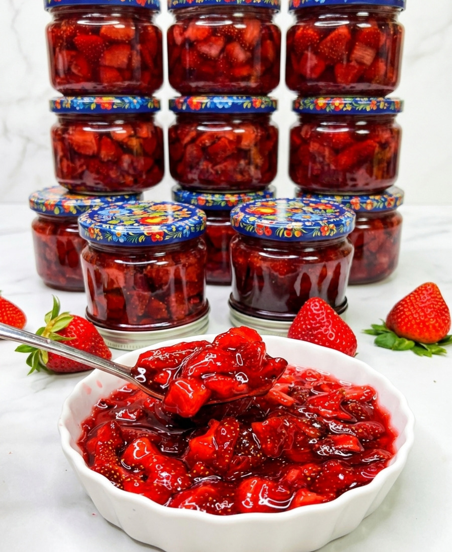 Мармеладне полуничне варення 🍓 варення просто супер