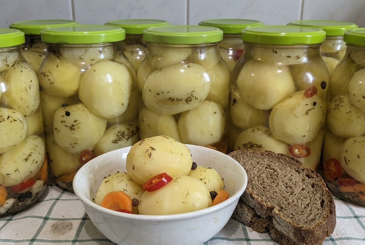 Мариную картоплю в банках на зиму: безвідмовна закуска – зникає за хвилини